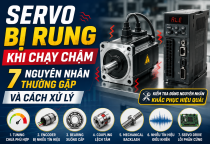 Servo bị rung khi chạy chậm: 7 nguyên nhân thường gặp