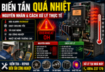 Nguyên nhân biến tần quá nhiệt và hướng xử lý hiệu quả