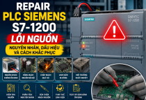 Repair PLC Siemens S7-1200 Lỗi Nguồn – Nguyên Nhân, Dấu Hiệu Và Cách Khắc Phục