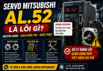 Servo Mitsubishi AL.52 Là Lỗi Gì? Nguyên Nhân Và Cách Khắc Phục