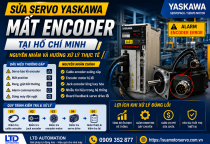 Sửa servo Yaskawa mất encoder tại Hồ Chí Minh thực tế