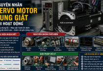 Motor Servo Bị Rung Giật Khi Chạy – Dấu Hiệu Hỏng Driver Servo
